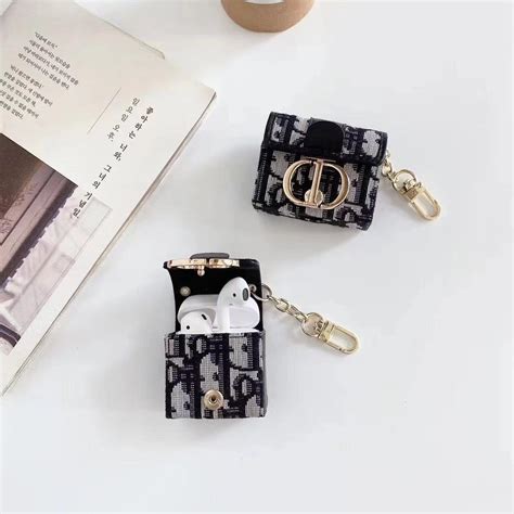 dior monogram airpods case